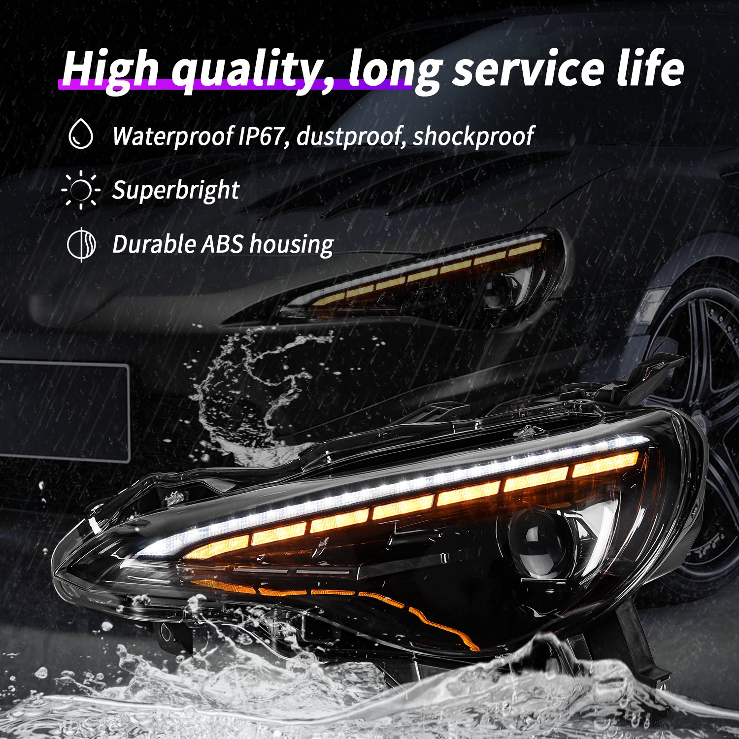 Toyota 86 headlight  Subaru BRZ